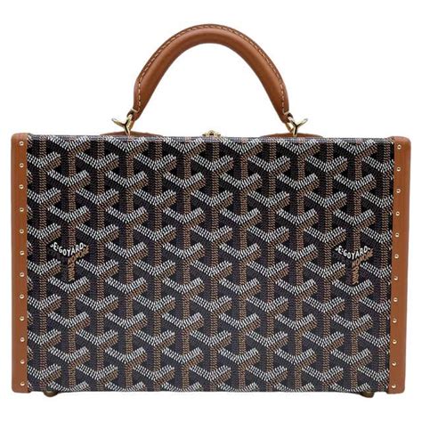 goyard trunks for sale|goyard trunk bag price list.